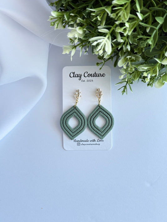 Lightweight Statement Earrings for Women | Elegant Layered Geometric Dangle Earrings | Affordable Everyday Jewelry for Work, Brunch & Date Night