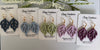 Set of five pairs of  The AveryDangle Earrings