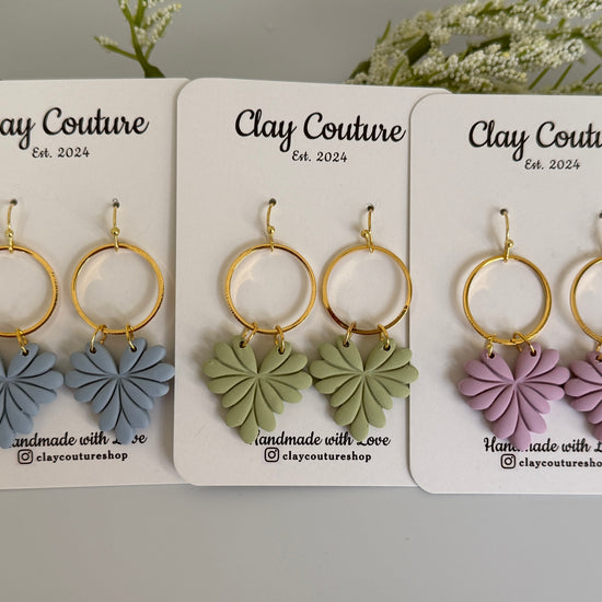 Set of five pairs of  The Elise Dangle Earrings